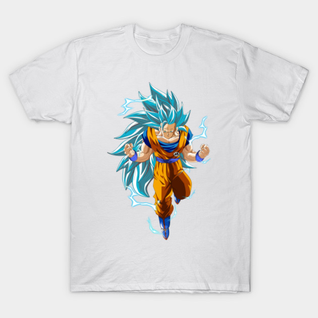 Super Saiyan 3 Blue T-Shirt-TOZ